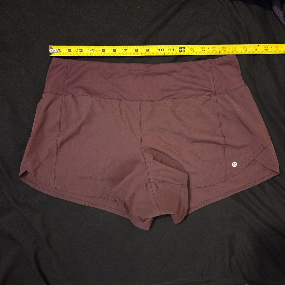 RBX Women's Maroon Athletic Shorts